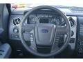 Steel Gray Steering Wheel Photo for 2013 Ford F150 #74271156