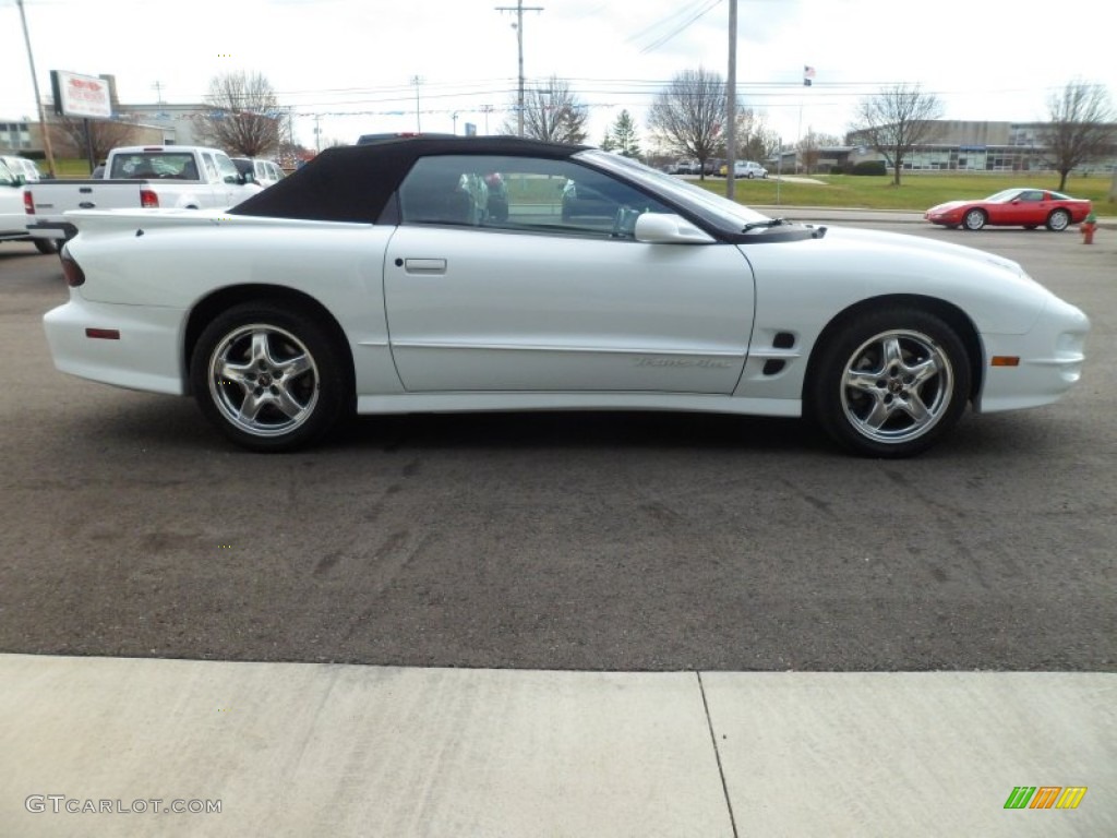 2002 Firebird Trans Am WS-6 Convertible - Arctic White / Ebony Black photo #2