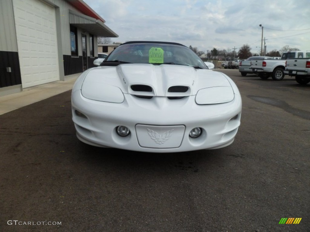 2002 Firebird Trans Am WS-6 Convertible - Arctic White / Ebony Black photo #3