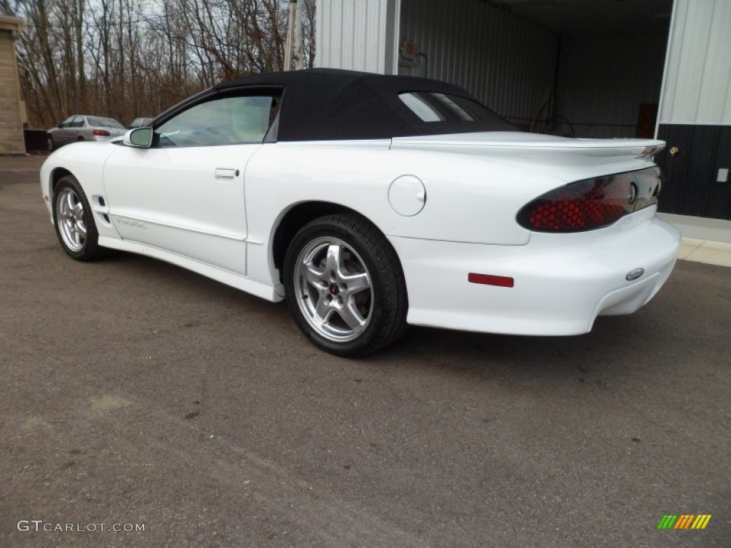 2002 Firebird Trans Am WS-6 Convertible - Arctic White / Ebony Black photo #5