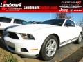 2011 Performance White Ford Mustang V6 Coupe  photo #1