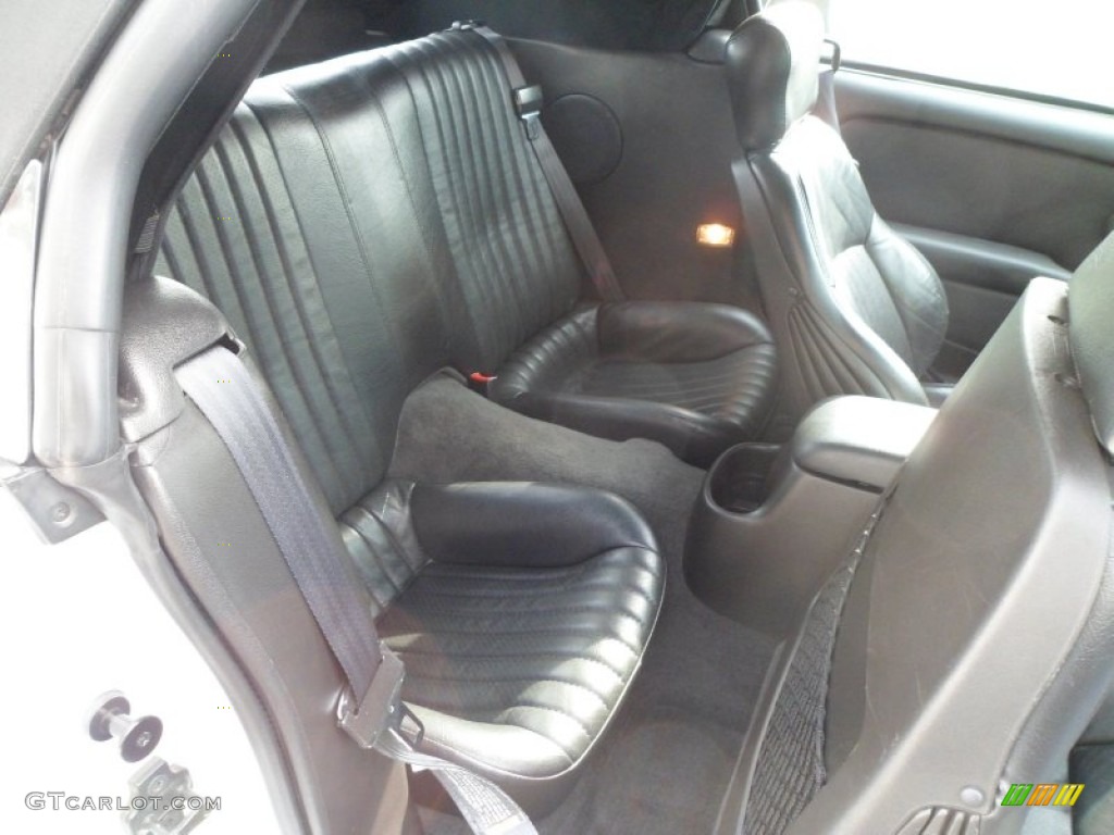 2002 Pontiac Firebird Trans Am WS-6 Convertible Rear Seat Photos