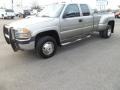 Front 3/4 View of 2002 Sierra 3500 SLE Extended Cab 4x4 Dually