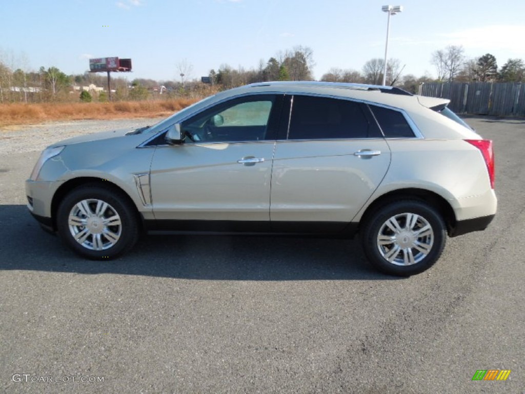 2013 SRX Luxury FWD - Silver Coast Metallic / Ebony/Ebony photo #3