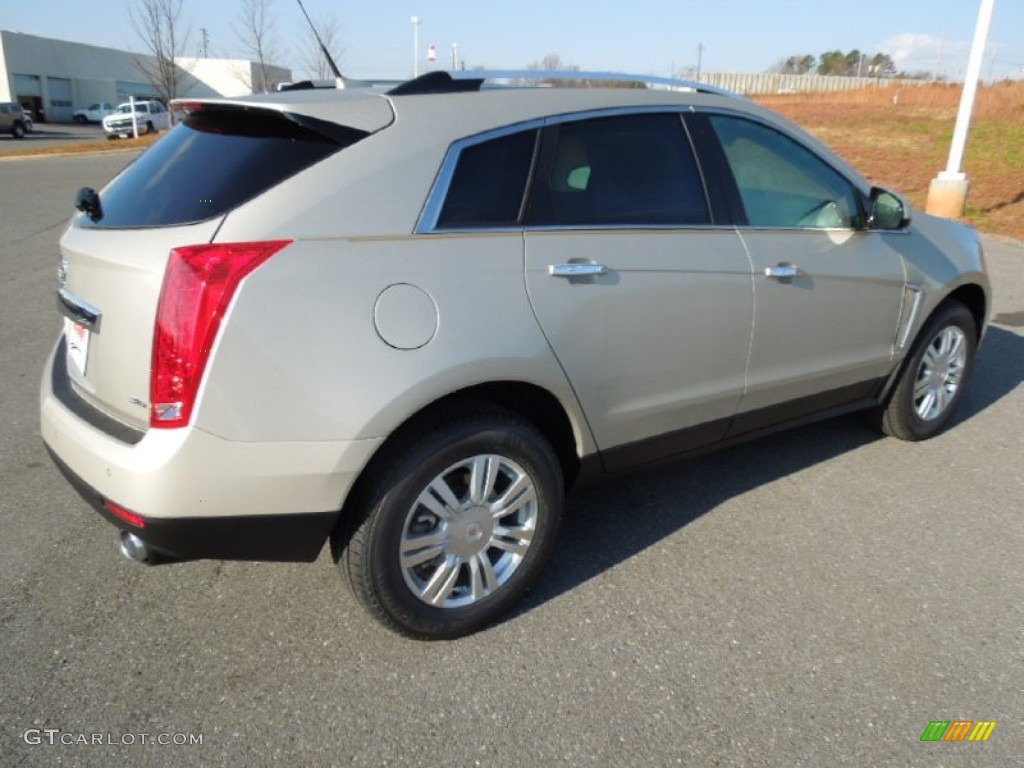 2013 SRX Luxury FWD - Silver Coast Metallic / Ebony/Ebony photo #5