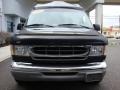 1999 Deep Wedgewood Blue Metallic Ford E Series Van E150 Custom Passenger  photo #3