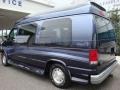 1999 Deep Wedgewood Blue Metallic Ford E Series Van E150 Custom Passenger  photo #4