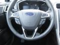Charcoal Black 2013 Ford Fusion Titanium AWD Steering Wheel