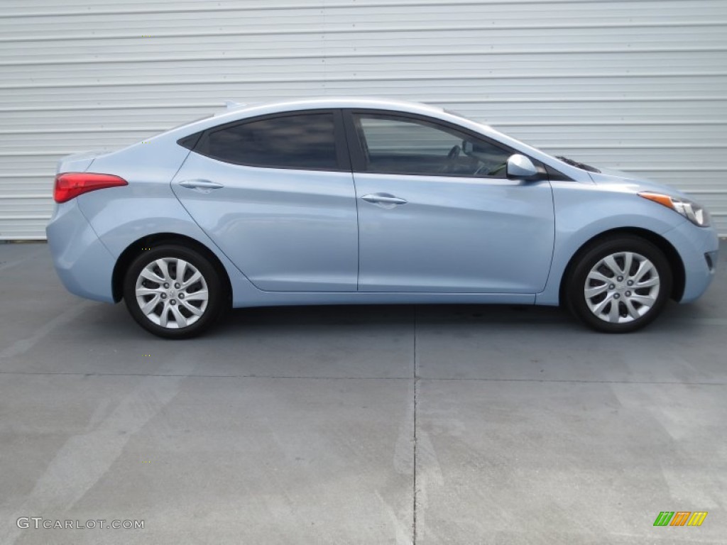 Blue Sky Metallic 2012 Hyundai Elantra GLS Exterior Photo #74274888