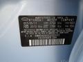 N2U: Blue Sky Metallic 2012 Hyundai Elantra GLS Color Code