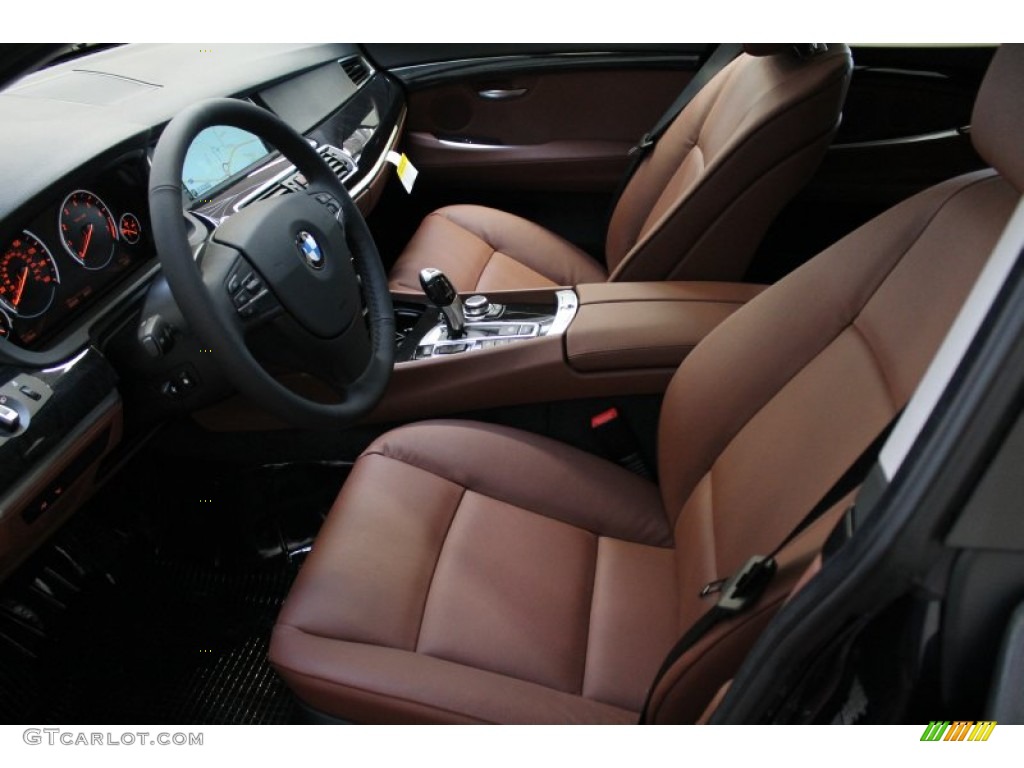 2013 5 Series 535i xDrive Gran Turismo - Imperial Blue Metallic / Cinnamon Brown photo #9