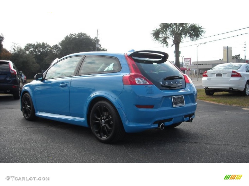 2013 C30 T5 Polestar Limited Edition - Polestar Rebel Blue / R-Design Off Black/Calcite photo #3