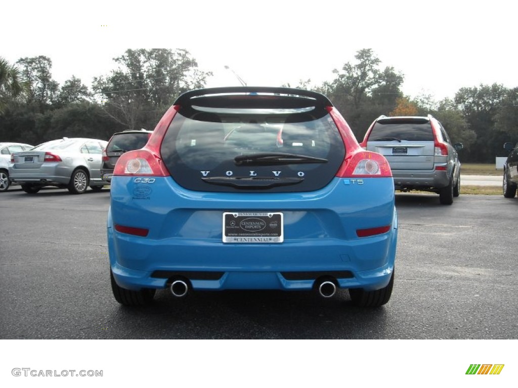 2013 C30 T5 Polestar Limited Edition - Polestar Rebel Blue / R-Design Off Black/Calcite photo #4