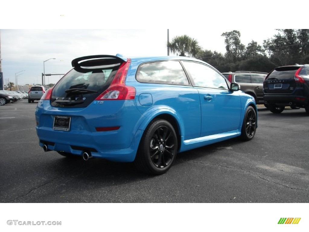 2013 C30 T5 Polestar Limited Edition - Polestar Rebel Blue / R-Design Off Black/Calcite photo #5