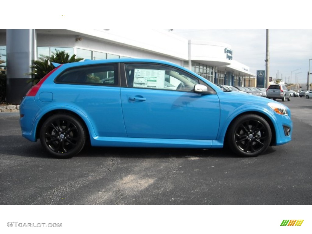 Polestar Rebel Blue 2013 Volvo C30 T5 Polestar Limited Edition Exterior Photo #74276350