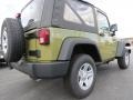 2013 Commando Green Jeep Wrangler Sport 4x4  photo #3