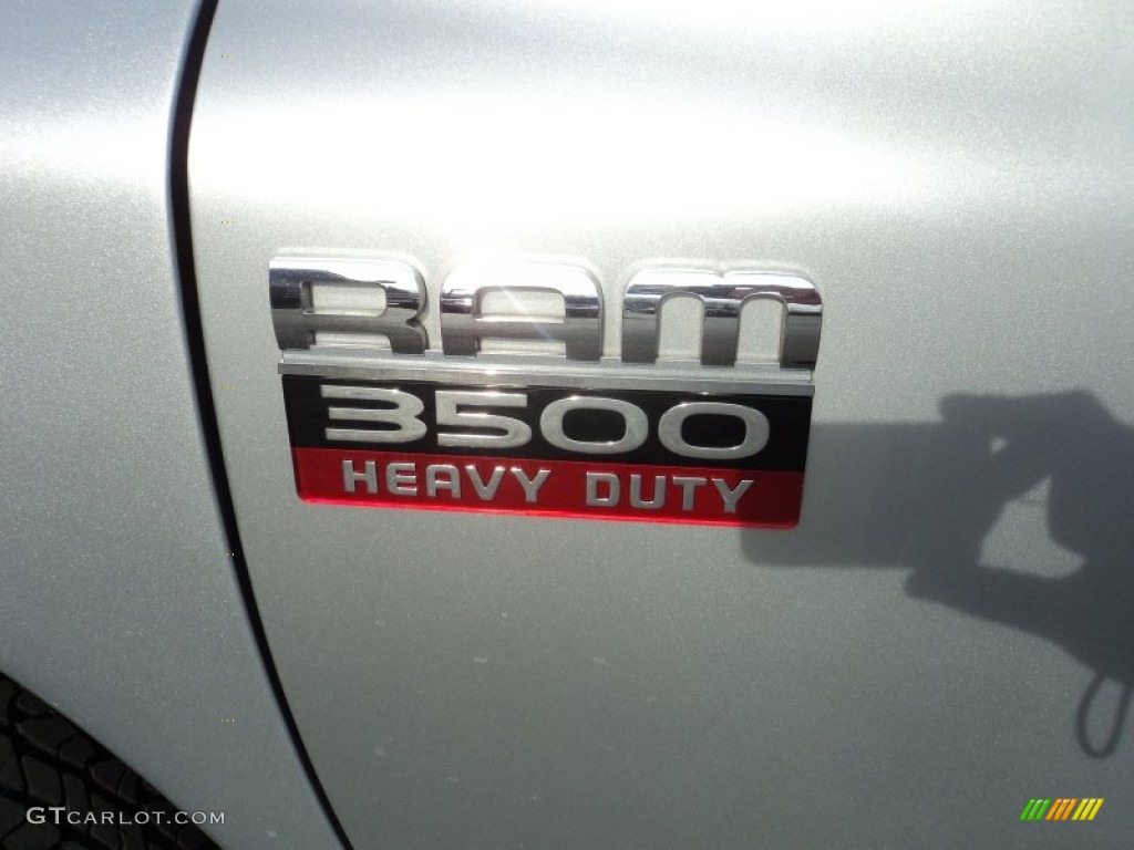 2007 Ram 3500 SLT Quad Cab 4x4 Dually - Bright Silver Metallic / Medium Slate Gray photo #21