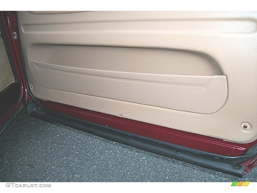 1993 900 Turbo Convertible - Ruby Red Pearl Metallic / Beige photo #15