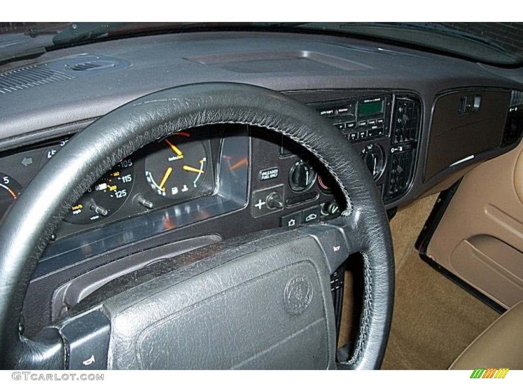 1993 900 Turbo Convertible - Ruby Red Pearl Metallic / Beige photo #23
