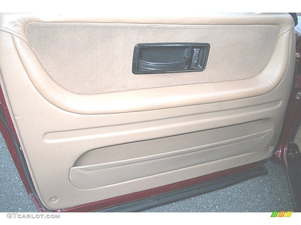 1993 900 Turbo Convertible - Ruby Red Pearl Metallic / Beige photo #24