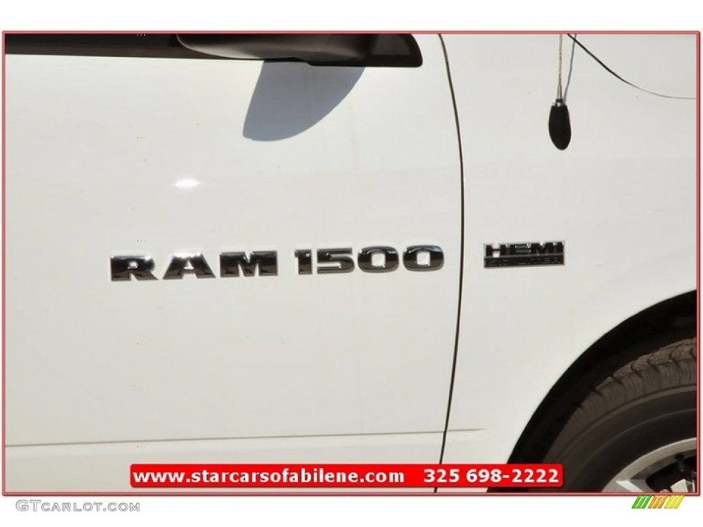 2012 Ram 1500 Lone Star Crew Cab - Bright White / Light Pebble Beige/Bark Brown photo #9