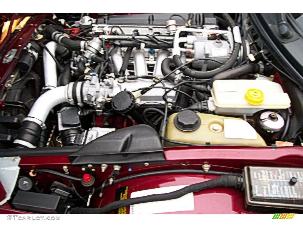 1993 900 Turbo Convertible - Ruby Red Pearl Metallic / Beige photo #30