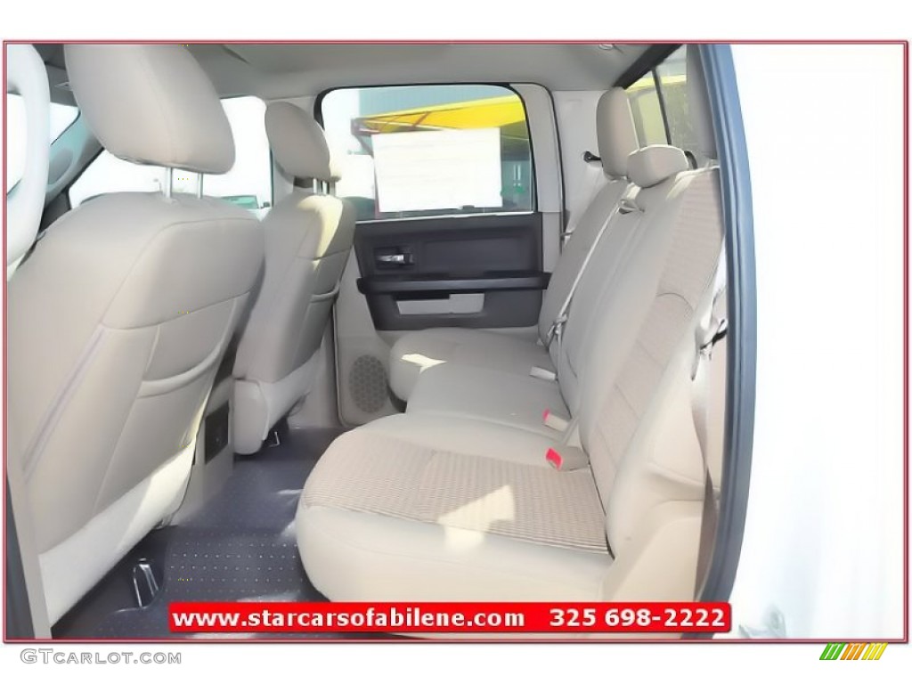 2012 Ram 1500 Lone Star Crew Cab - Bright White / Light Pebble Beige/Bark Brown photo #20