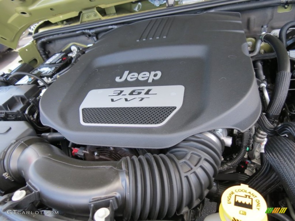2013 Jeep Wrangler Sport 4x4 3.6 Liter DOHC 24-Valve VVT Pentastar V6 Engine Photo #74277407