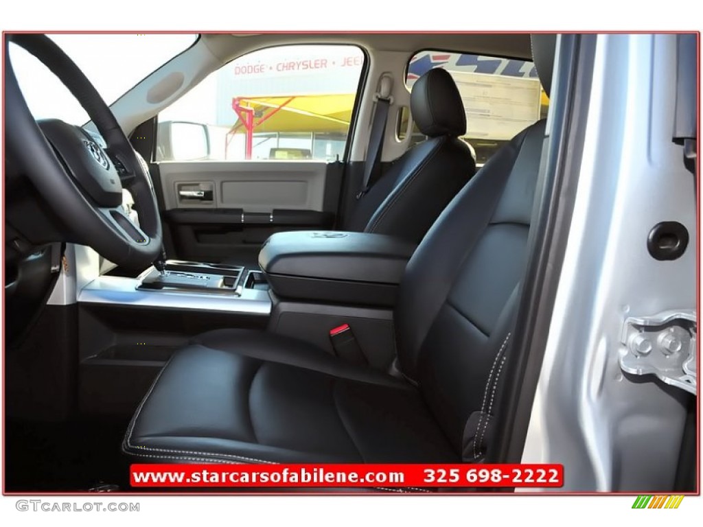 2012 Ram 1500 Lone Star Crew Cab - Bright Silver Metallic / Dark Slate Gray photo #13