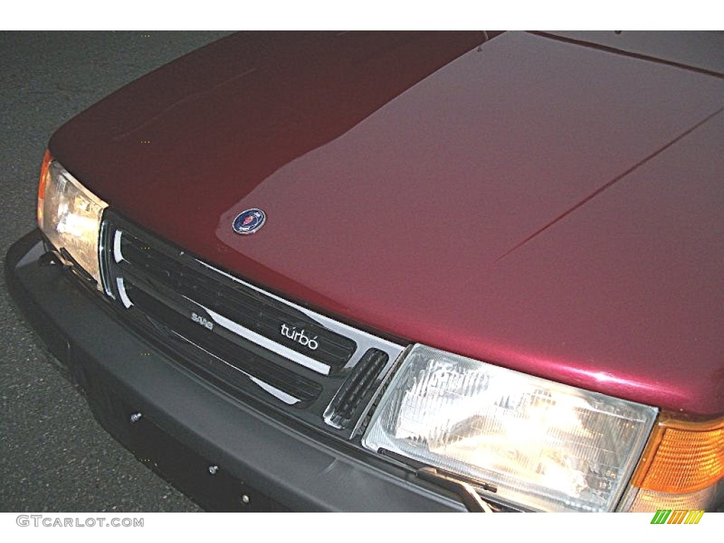 1993 900 Turbo Convertible - Ruby Red Pearl Metallic / Beige photo #46