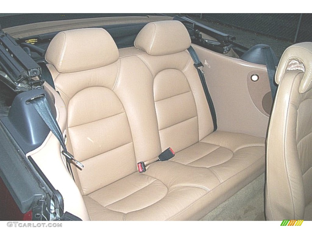 1993 900 Turbo Convertible - Ruby Red Pearl Metallic / Beige photo #48