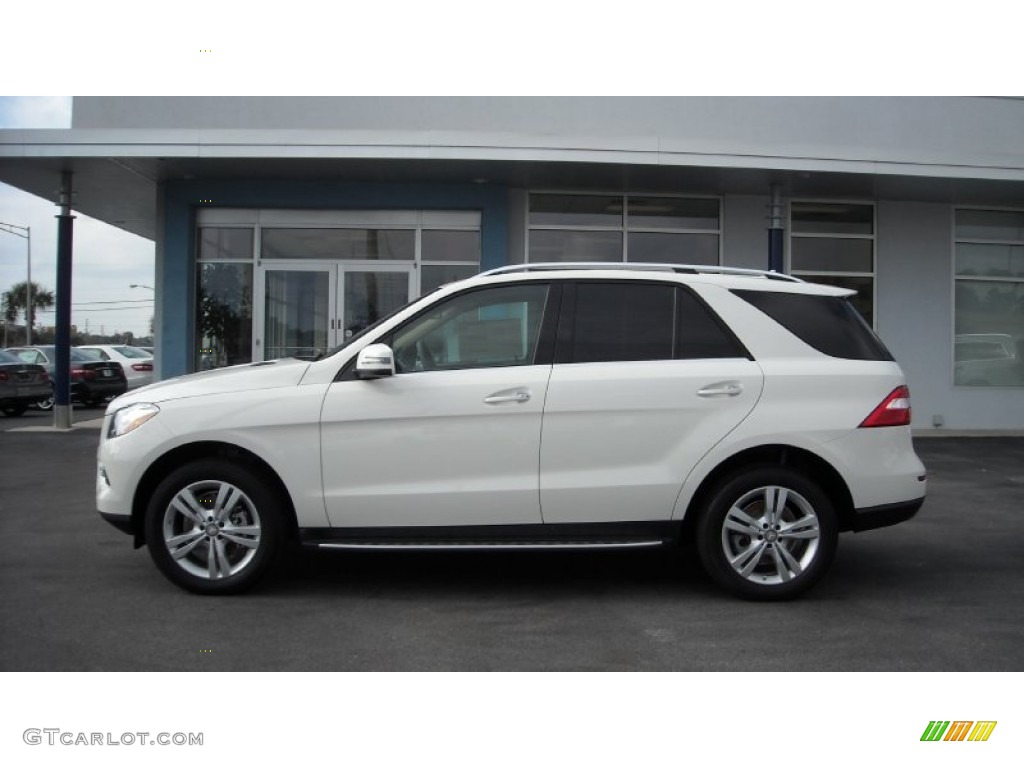 Arctic White 2013 Mercedes-Benz ML 350 BlueTEC 4Matic Exterior Photo #74278365