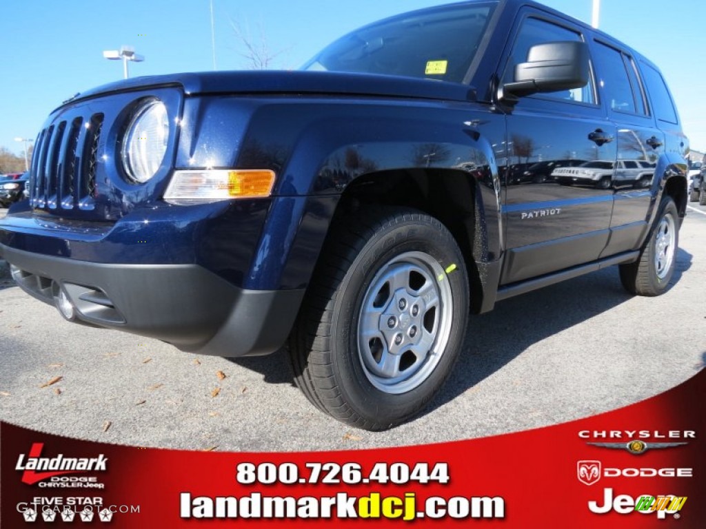 True Blue Pearl Jeep Patriot