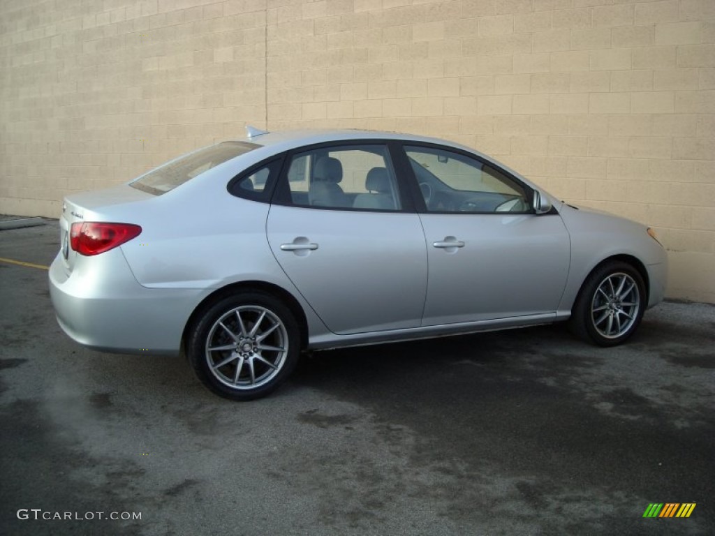 2009 Elantra SE Sedan - Quicksilver / Gray photo #8