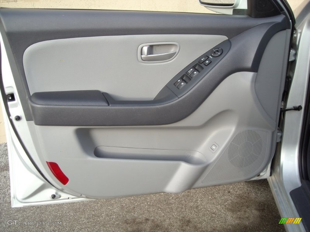 2009 Elantra SE Sedan - Quicksilver / Gray photo #25