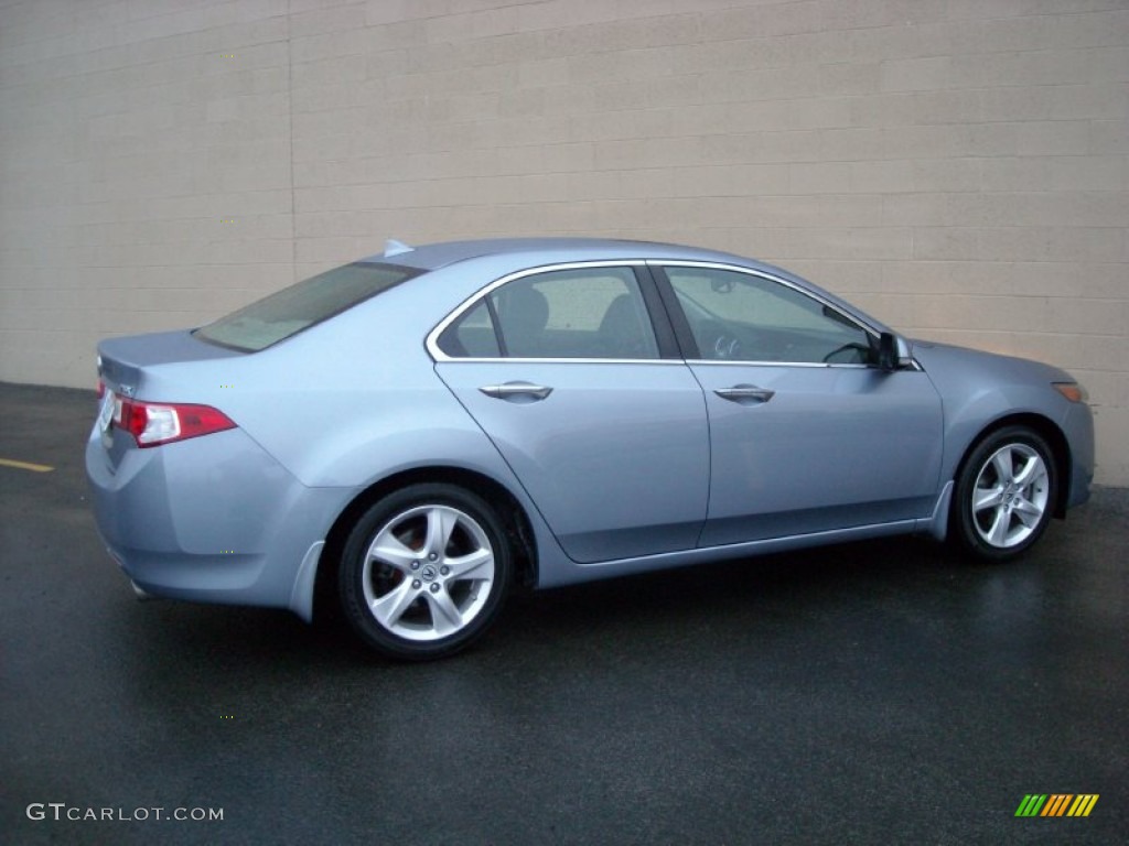 Glacier Blue Metallic 2009 Acura TSX Sedan Exterior Photo #74280445