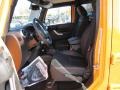 2013 Dozer Yellow Jeep Wrangler Unlimited Sahara 4x4  photo #7