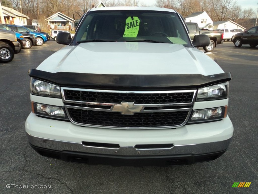 2007 Silverado 1500 Classic LS Crew Cab - Summit White / Dark Charcoal photo #19