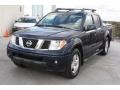 2007 Majestic Blue Nissan Frontier LE Crew Cab  photo #3