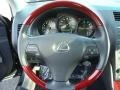 2010 Lexus GS Black Interior Steering Wheel Photo