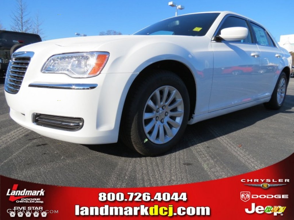 Bright White Chrysler 300