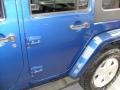 2010 Deep Water Blue Pearl Jeep Wrangler Unlimited Sahara 4x4  photo #7