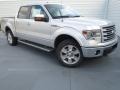 Ingot Silver Metallic - F150 Lariat SuperCrew 4x4 Photo No. 1