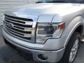 2013 Ingot Silver Metallic Ford F150 Lariat SuperCrew 4x4  photo #9