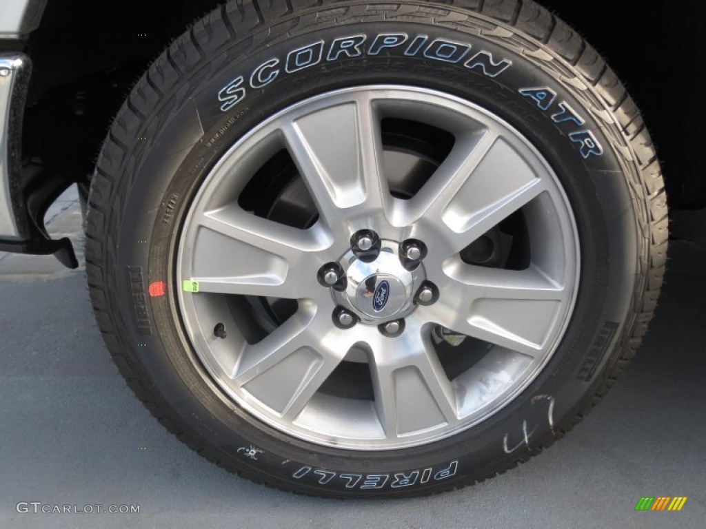 2013 Ford F150 Lariat SuperCrew 4x4 Wheel Photo #74283199