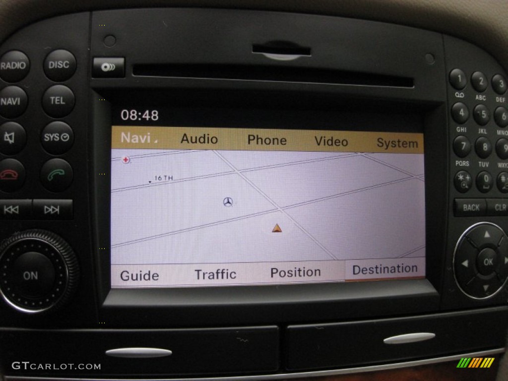 2012 Mercedes-Benz SL 550 Roadster Navigation Photos