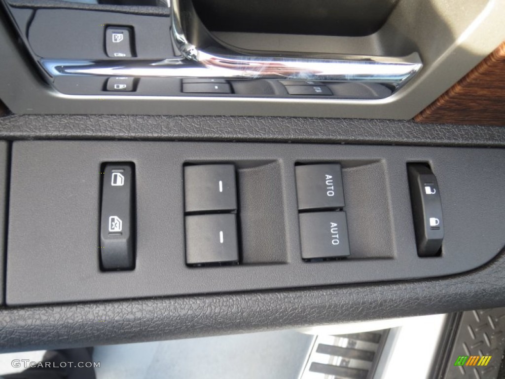 2013 Ford F150 Lariat SuperCrew 4x4 Controls Photo #74283465