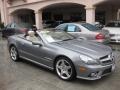 Paladium Silver Metallic 2012 Mercedes-Benz SL 550 Roadster Exterior