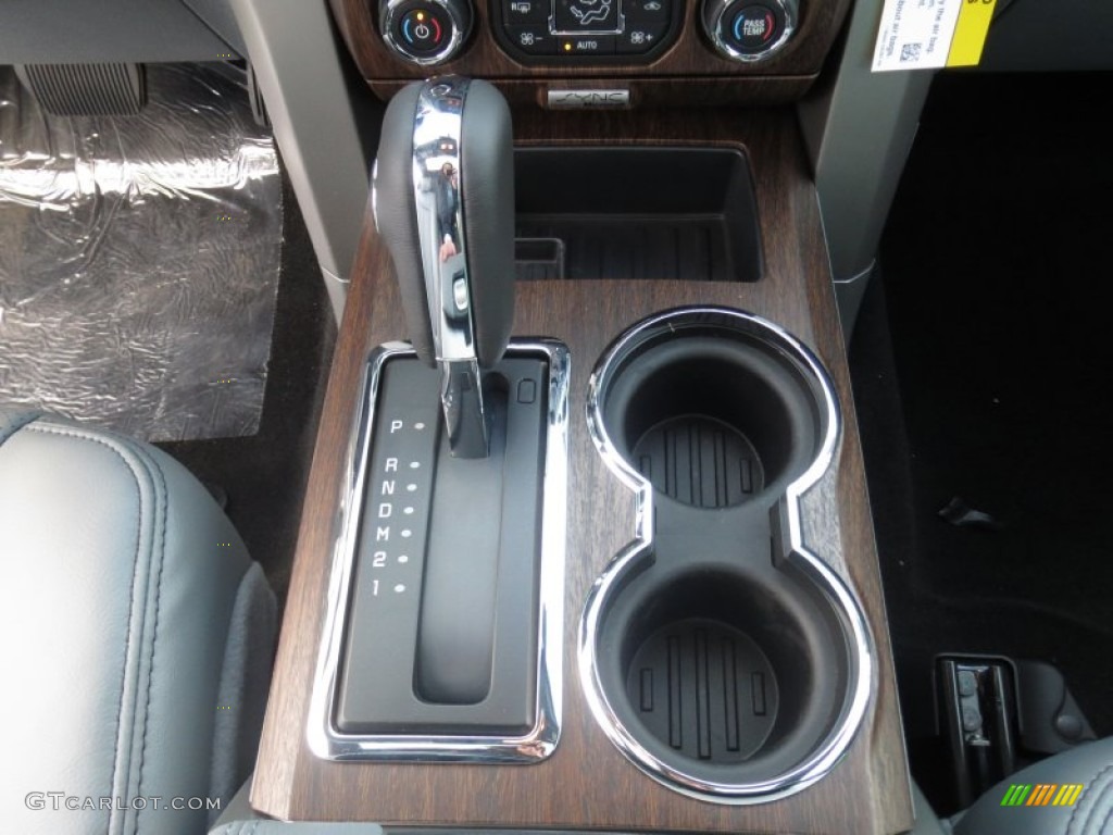 2013 Ford F150 Lariat SuperCrew 4x4 6 Speed Automatic Transmission Photo #74283627