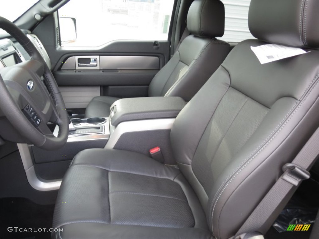 Black Interior 2013 Ford F150 FX2 SuperCrew Photo #74284256
